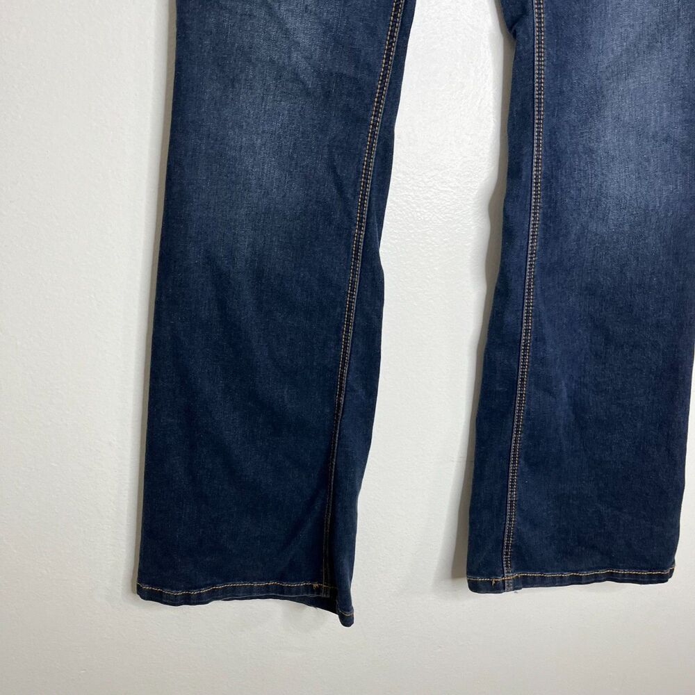 Torrid Luxe Slim Boot Jeans Womens Super Stretch Dark Wash Sz 10T Feel the Fit - Picture 9 of 9